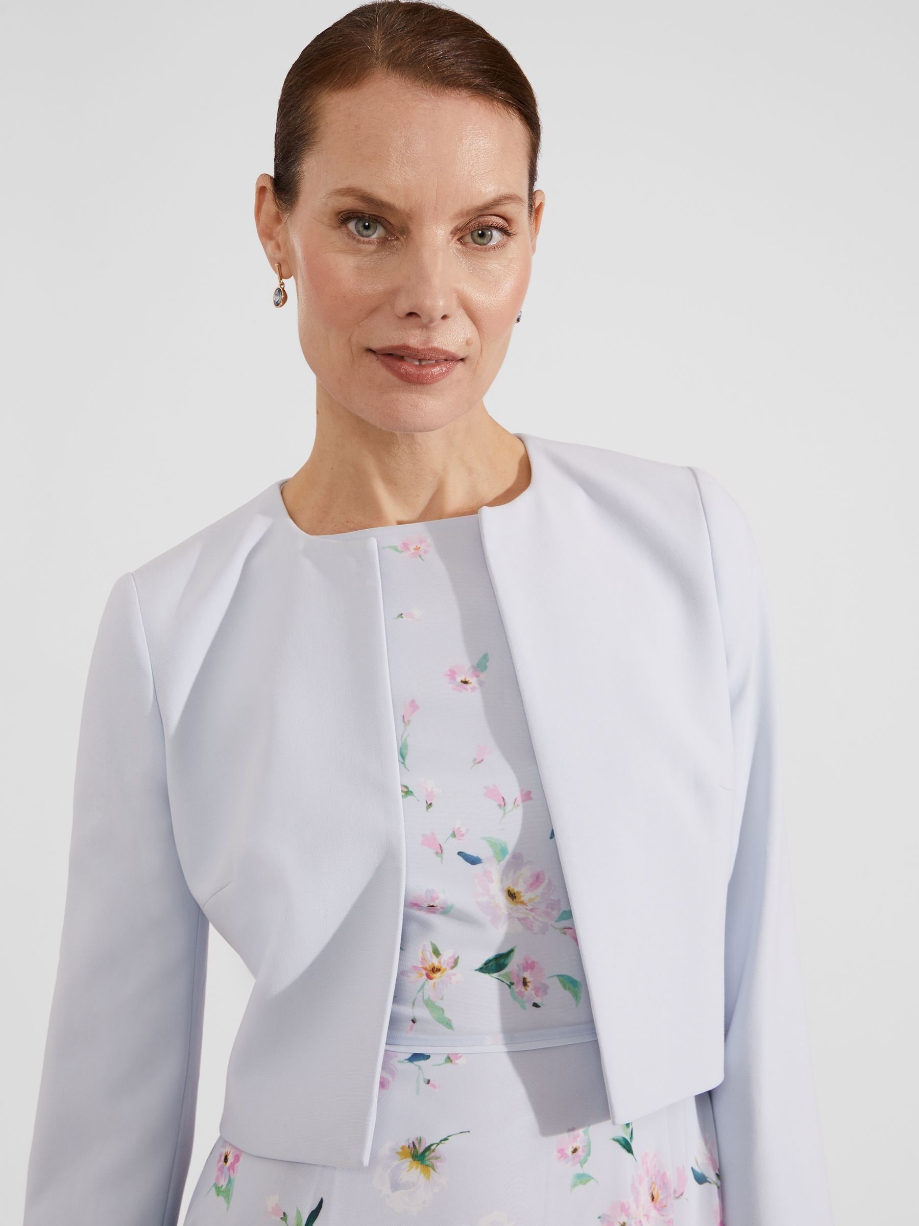 Buy Hobbs Blue Elize Jacket from the Next UK online shop