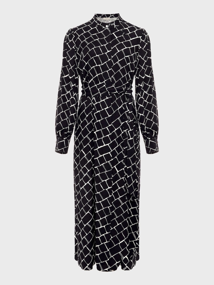 Hobbs Black Petite Kalani Dress - Image 4 of 4