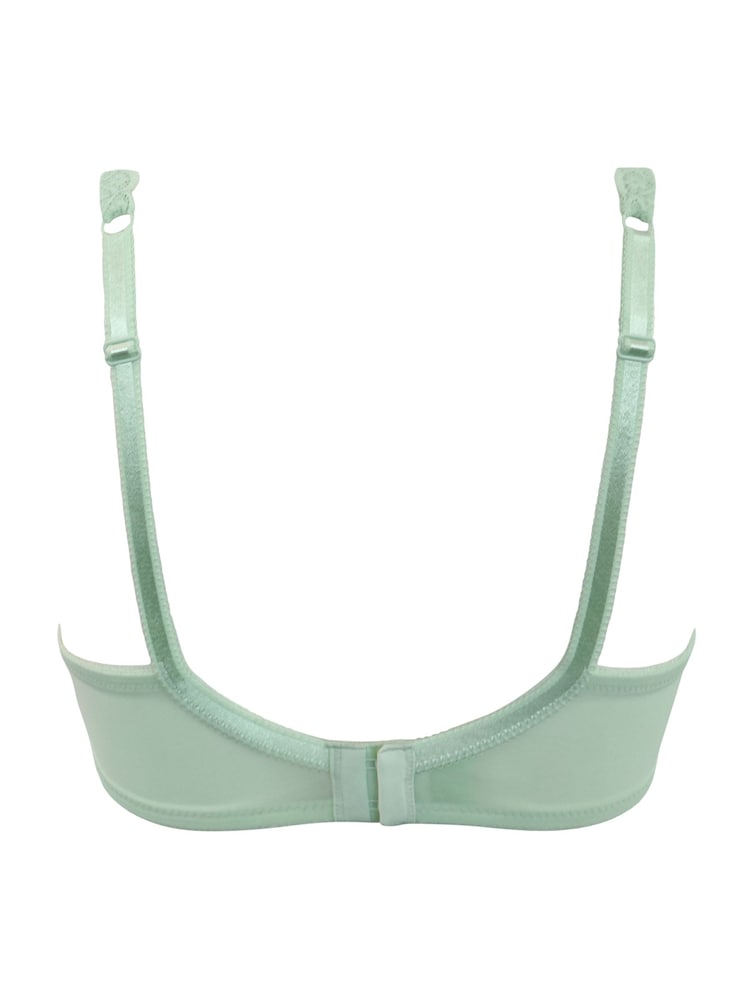 Pour Moi Green Plunge Rebel Underwired Side Support Bra - Image 4 of 4