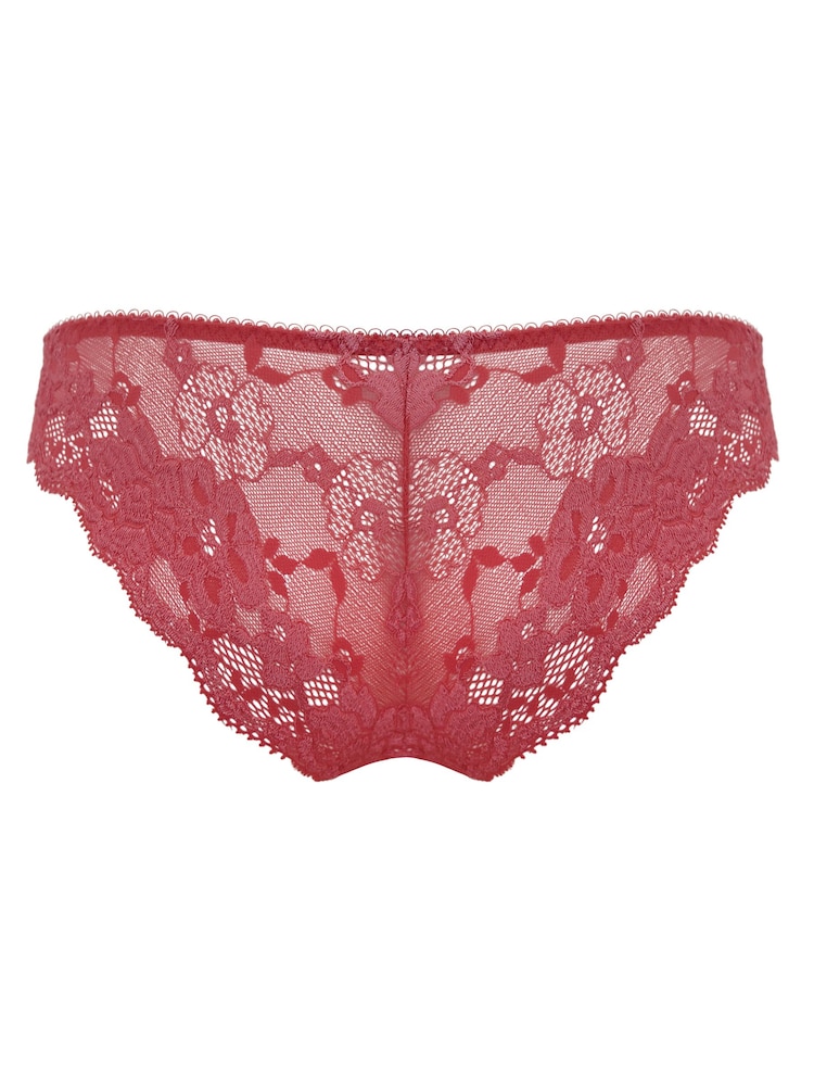 Pour Moi Rose/Soft Pink Brazilian Amour Briefs - Image 4 of 4