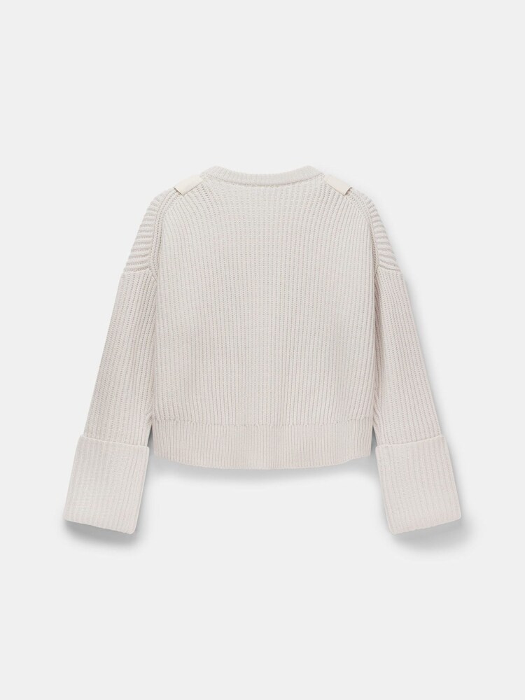 Mint Velvet Grey Utility Jumper - Image 4 of 4