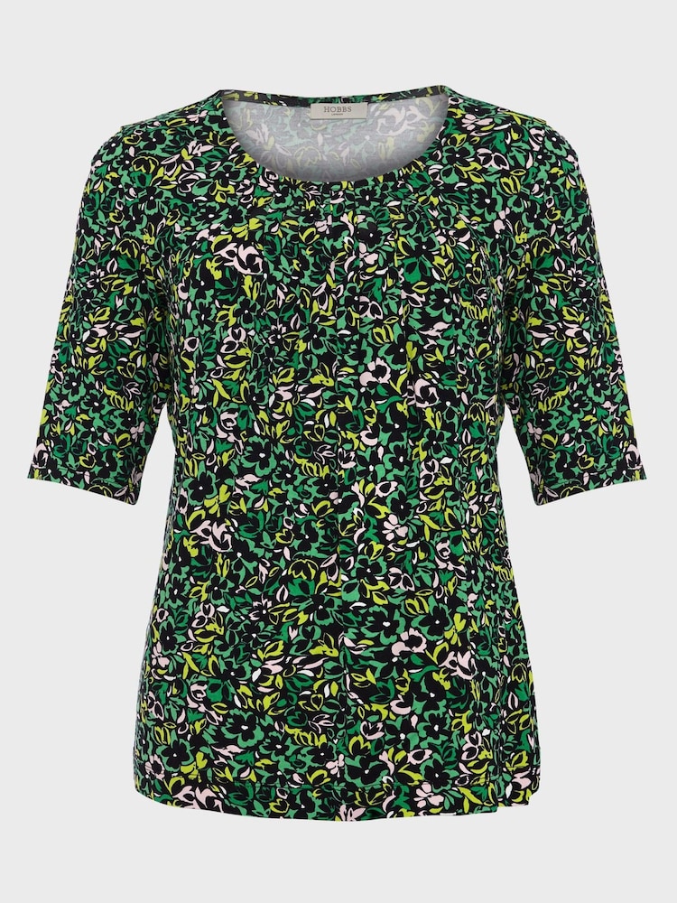 Hobbs Green Jacqueline Print Top - Image 4 of 4