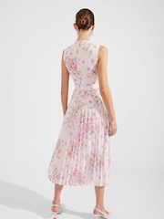 Hobbs Pink Petite Petite Veronica Dress - Image 2 of 4