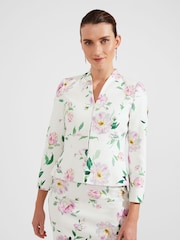 Hobbs White Petite Tweed Suzanna Jacket - Image 1 of 4