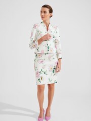 Hobbs White Petite Tweed Suzanna Jacket - Image 3 of 4