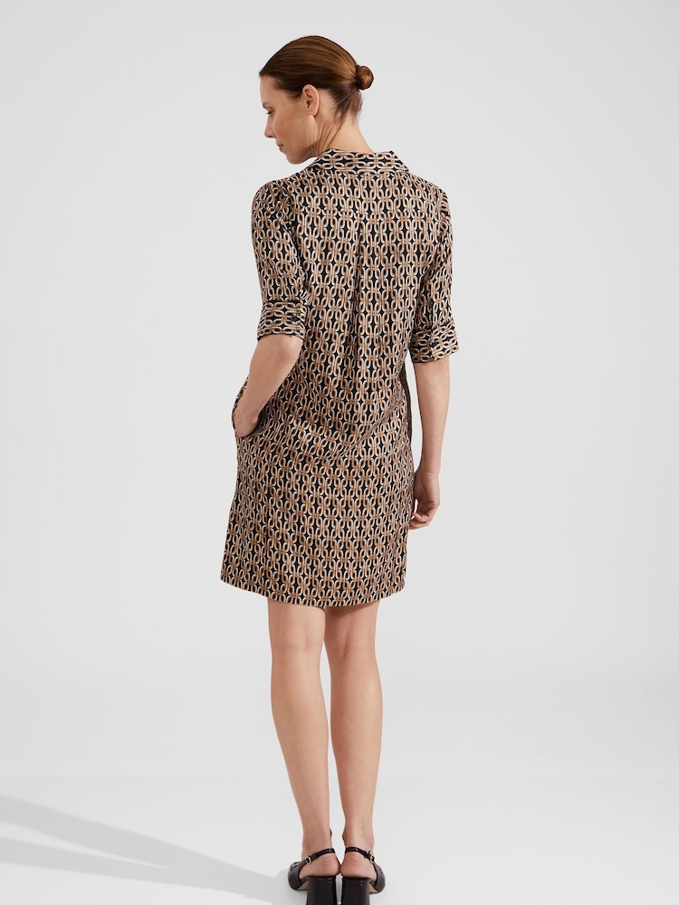 Hobbs Brown Marciella Dress - Image 2 of 4
