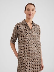 Hobbs Brown Marciella Dress - Image 3 of 4