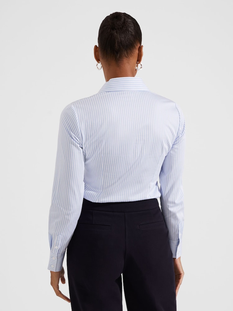 Hobbs Blue Victoria Shirt - Image 2 of 4 Hobbs Blue Victoria Shirt - Image 2 of 4