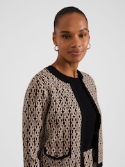 Hobbs Brown Knitted Perrie Dress - Image 5 of 6