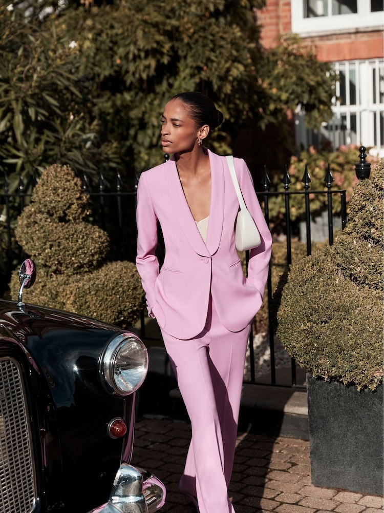 Hobbs Pink Felicity Trousers - Image 1 of 5