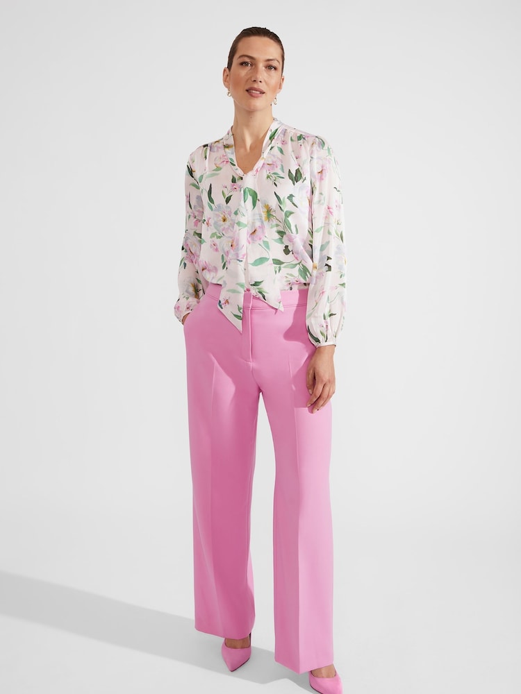 Hobbs Pink Felicity Trousers - Image 2 of 5