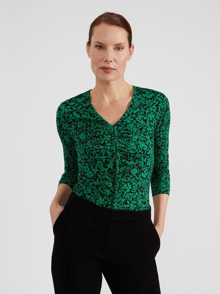 Hobbs Green Simmy Printed Top - Image 1 of 4