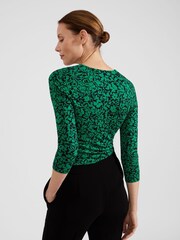 Hobbs Green Simmy Printed Top - Image 2 of 4