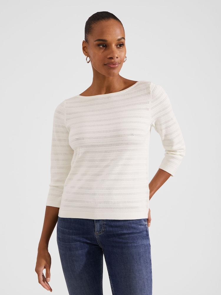 Hobbs Cream Robin Jumper - Image 1 of 4