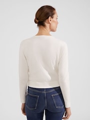 Hobbs Cream Michelle Cardigan - Image 2 of 4
