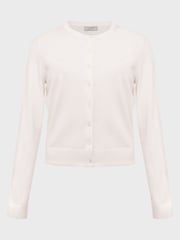 Hobbs Cream Michelle Cardigan - Image 4 of 4