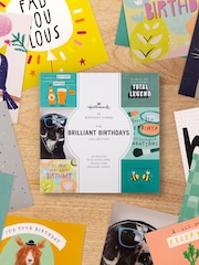 Hallmark Blue 20 Pack Birthday Cards In Contemporary Designs - Image 2 of 4
