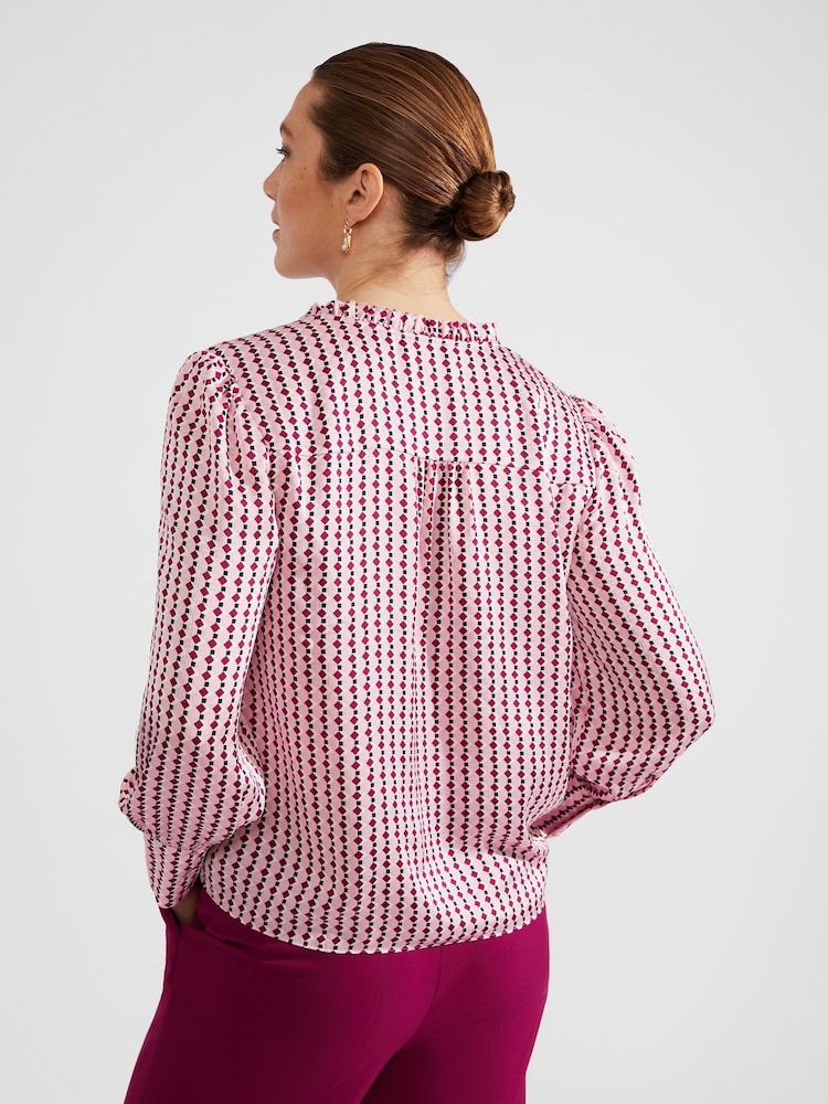 Hobbs Pink Darcey Shirt - Image 2 of 4