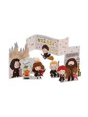 Hallmark Brown Birthday Card 3D Harry Potter Scene Design - Image 2 of 4