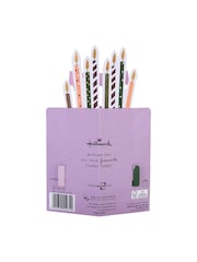 Hallmark Gold Birthday Card 3D Pop Up Cake & Candles Design - Image 4 of 4
