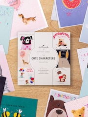 Hallmark White 20 Pack Birthday Cards In Cute Characters Designs - Image 2 of 4