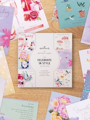 Hallmark Pink 20 Pack Birthday Cards In Floral Designs - Image 2 of 4
