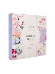 Hallmark Pink 20 Pack Birthday Cards In Floral Designs - Image 3 of 4