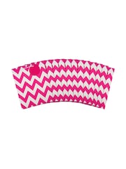 Hallmark Pink Set of 12 Medium Gift Bags In Zig-Zag Design - Image 3 of 4