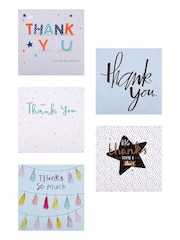 Hallmark Grey 10 Pack Thank You Cards In 5 Designs - Image 3 of 4