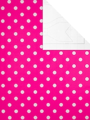Hallmark Pink 6M Pack of 3 Polka Dot Wrapping Paper - Image 4 of 4
