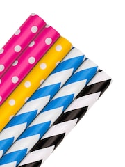 Hallmark Multicoloured Spots and Stripes Wrapping Paper 6 Rolls x 2M - Image 2 of 4