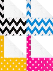 Hallmark Multicoloured Spots and Stripes Wrapping Paper 6 Rolls x 2M - Image 4 of 4