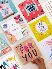 Hallmark White 20 Pack Birthday and Blank Cards In 20 Designs - Image 1 of 4