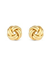 Jon Richard Gold Tone Knot Stud Earrings - Image 1 of 2
