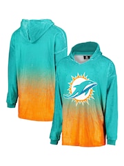 Sudadera polar con capucha NFL Miami Dolphins Gradient de adidas - Imagen 1 de 3