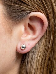 Mood Multi Polished Stud Earrings 3 Pack - Image 2 of 2