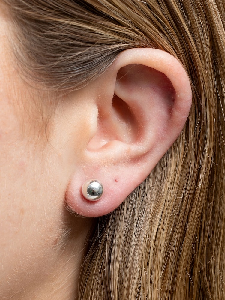 Mood Multi Polished Stud Earrings 3 Pack - Image 2 of 2
