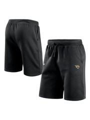 Fanatics NFL Jacksonville Jaguars Primary Logo Graphic Fleece Black Shorts - Image 1 of 3