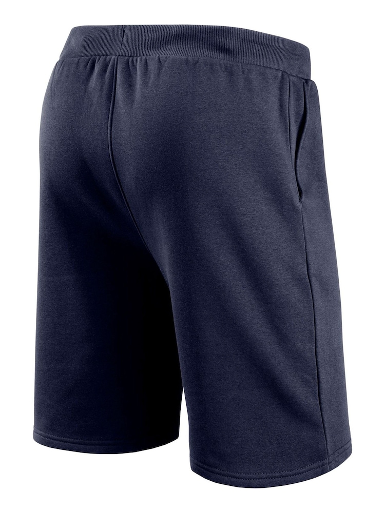 Fanatics Blue NFL New England Patriots Primary Logo Graphic Fleece Shorts - Image 3 of 3