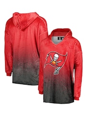 adidas Red NFL Tampa Bay Buccaneers Gradient Fleece Hoodie - Image 3 of 3