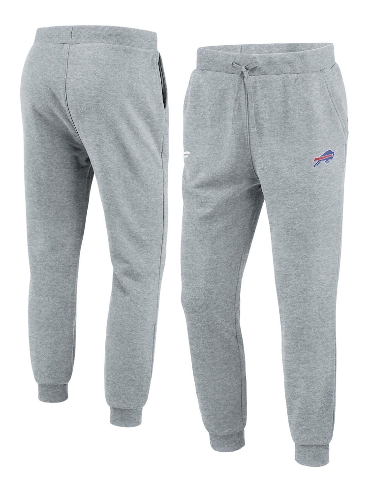 Fanatics Grey NFL Buffalo Bills Primary Logo Graphic Fleece Joggers - Image 1 of 3
