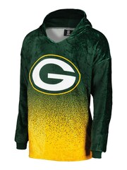 adidas Green NFL Green Bay Packers Gradient Fleece Hoodie - Image 2 of 3