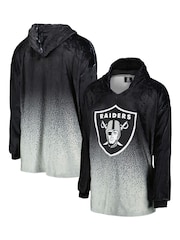 adidas Black NFL Las Vegas Raiders Gradient Fleece Hoodie - Image 1 of 3