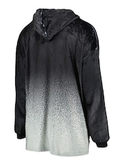 adidas Black NFL Las Vegas Raiders Gradient Fleece Hoodie - Image 3 of 3