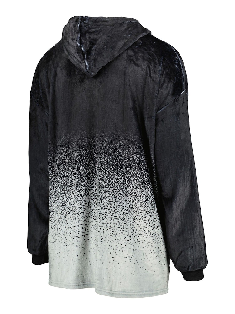 adidas Black NFL Las Vegas Raiders Gradient Fleece Hoodie - Image 3 of 3