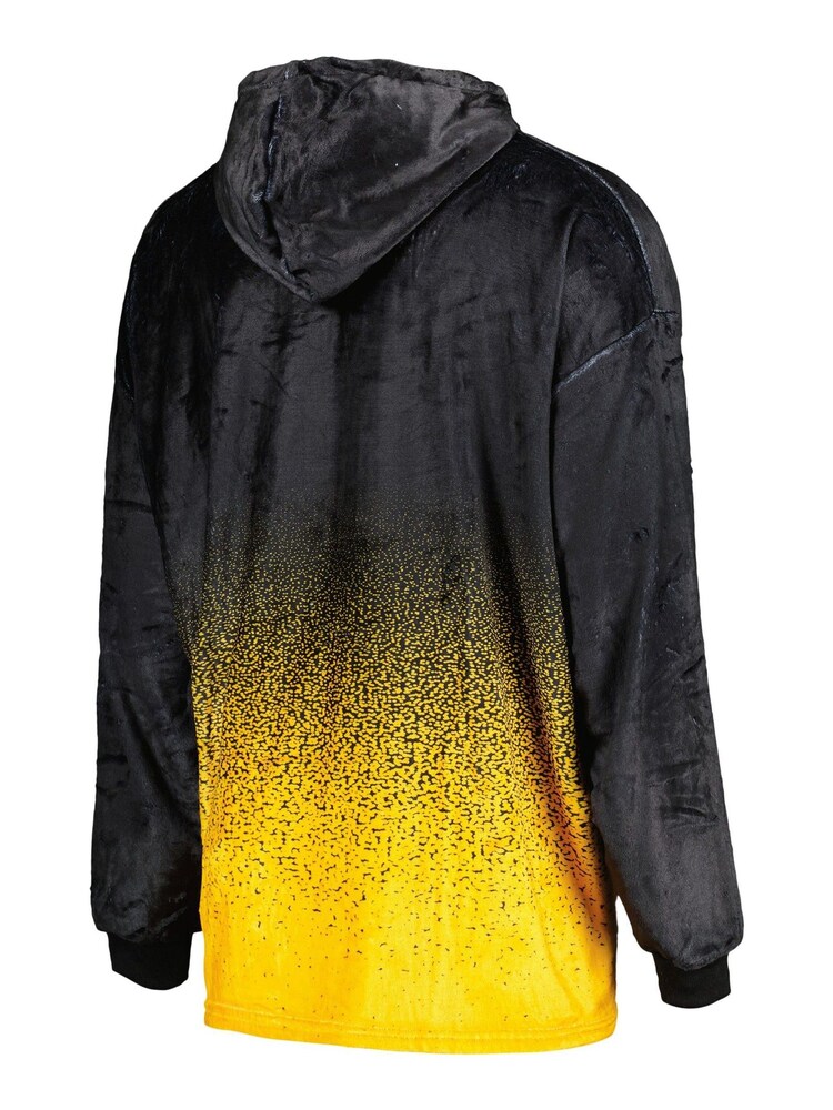 adidas Black NFL Pittsburgh Steelers Gradient Fleece Hoodie - Image 3 of 3