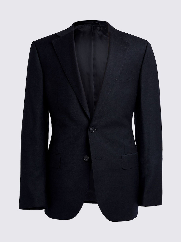 MOSS Black Regular Fit Twill Jacket - Image 8 of 8 MOSS Black Regular Fit Twill Jacket - Image 8 of 8