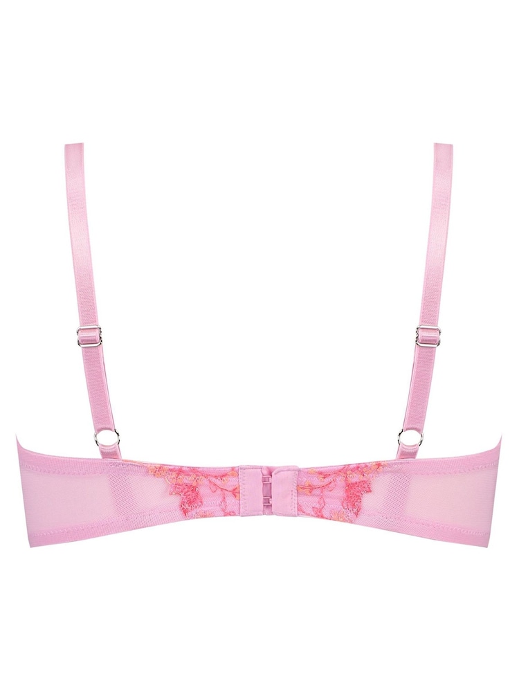Hunkemöller Pink Lillia Padded Underwired Bra - Image 5 of 5
