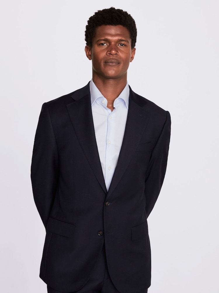 MOSS Regular Fit Twill Jacket - Image 6 of 9