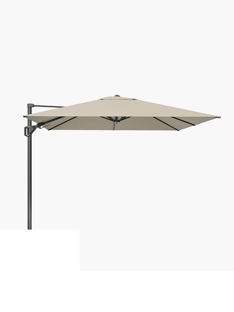 Pacific Champagne Garden Challenger T2 3m Square Free Arm Parasol - Image 2 of 3